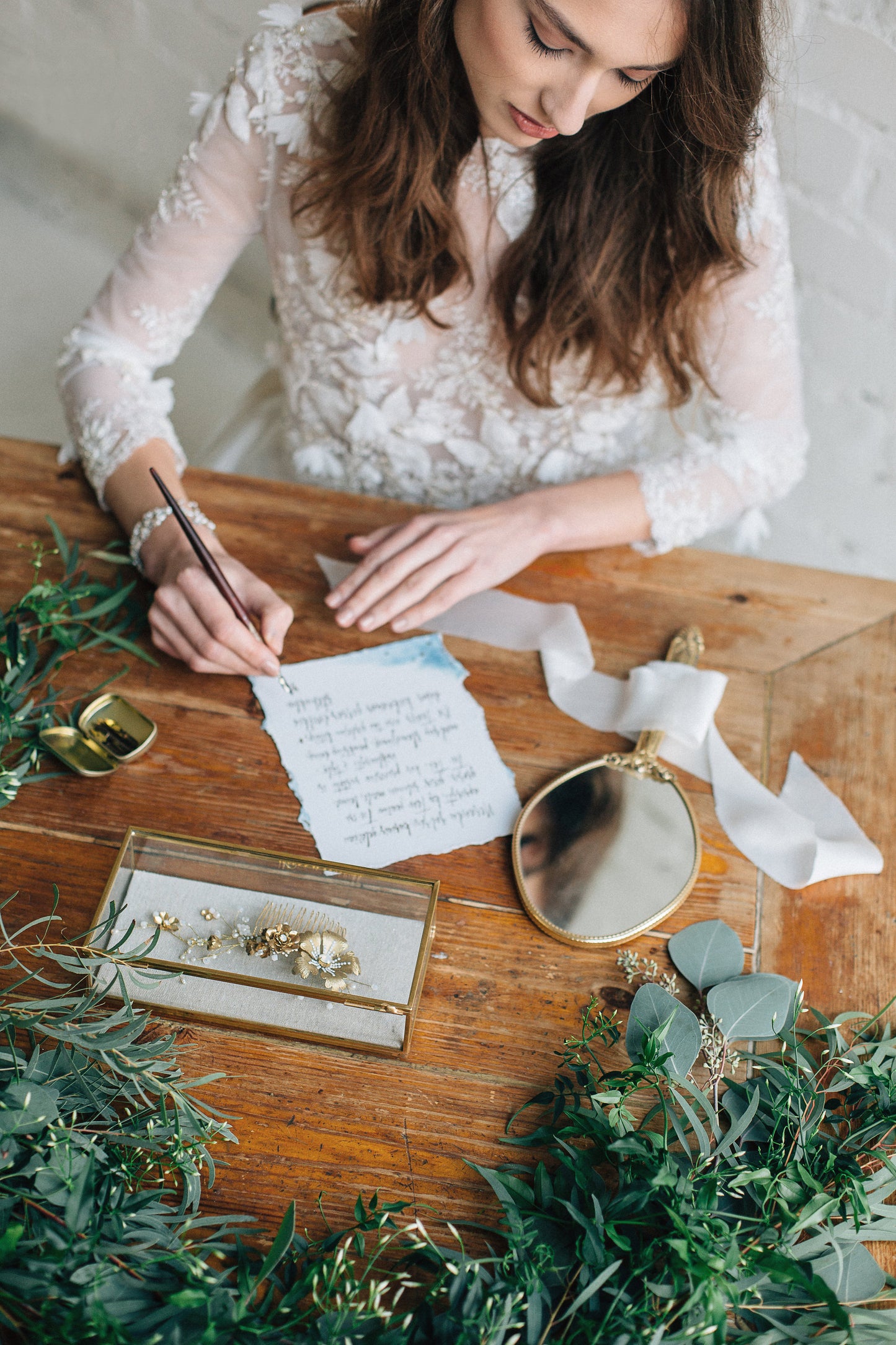 Elevate your wedding look with the Camila long sleeve bridal lace top. Handmade in Europe with 3D hand-cut floral appliqués and delicate beading, perfect as a cover-up for civil ceremonies, evening receptions, or as a second wedding layer.